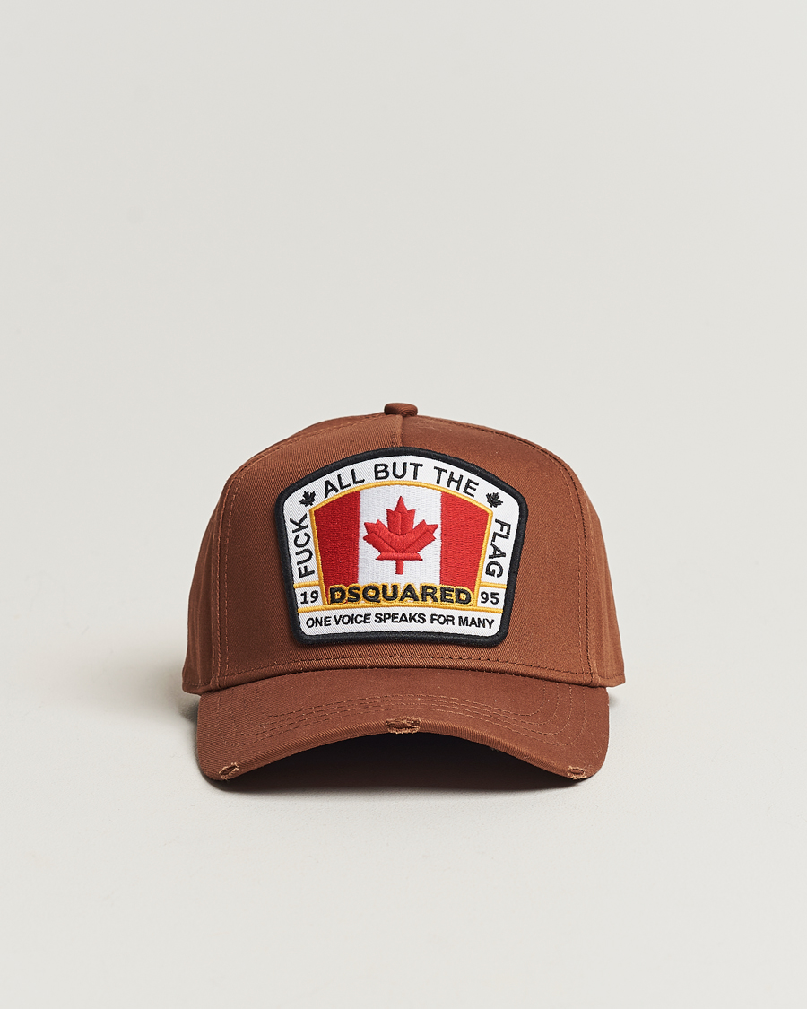 Homme | Dsquared2 Big Leaf Baseball Cap Hazel | Dsquared2 | Big Leaf Baseball Cap Hazel