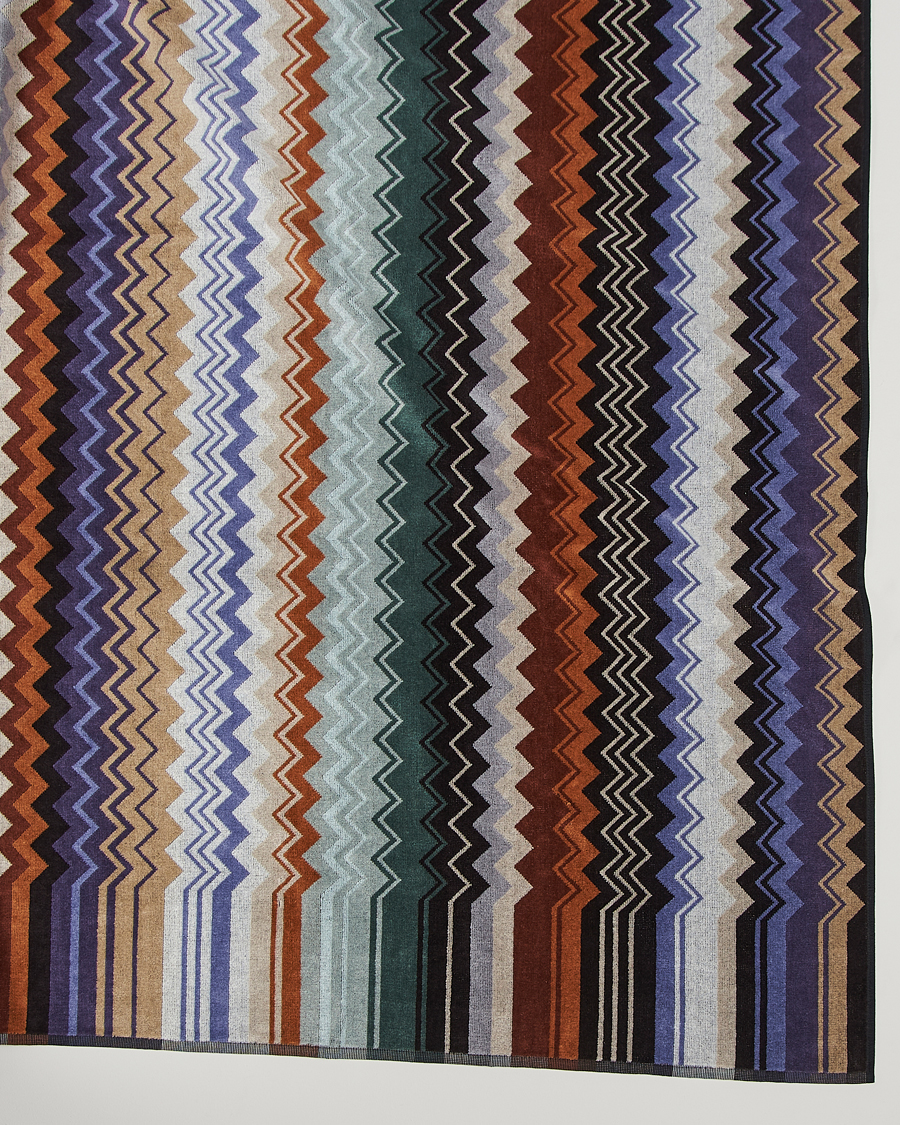 Homme | Missoni Home Giacomo Bath Sheet 100x150 cm Verde Multi | Missoni Home | Giacomo Bath Sheet 100x150 cm Verde Multi