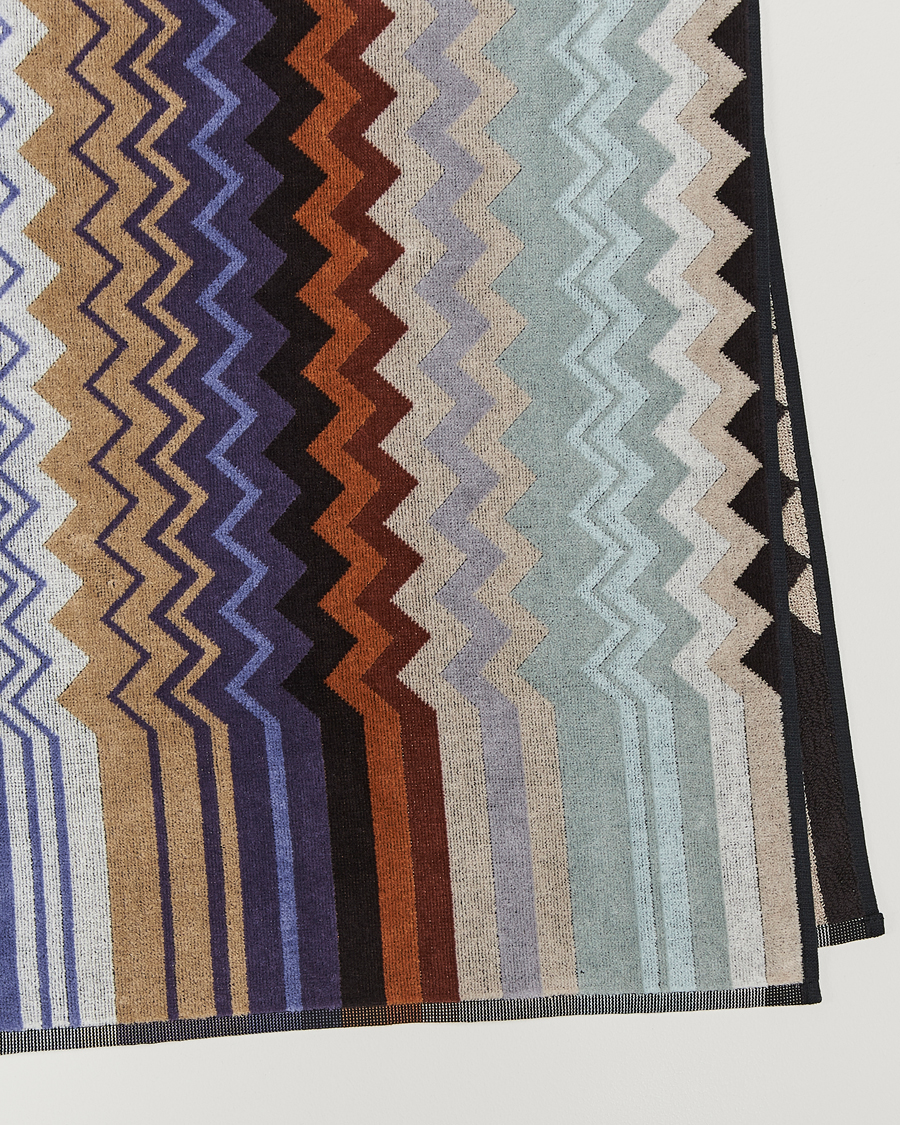 Homme | Missoni Home Giacomo Bath Sheet 100x150 cm Verde Multi | Missoni Home | Giacomo Bath Sheet 100x150 cm Verde Multi