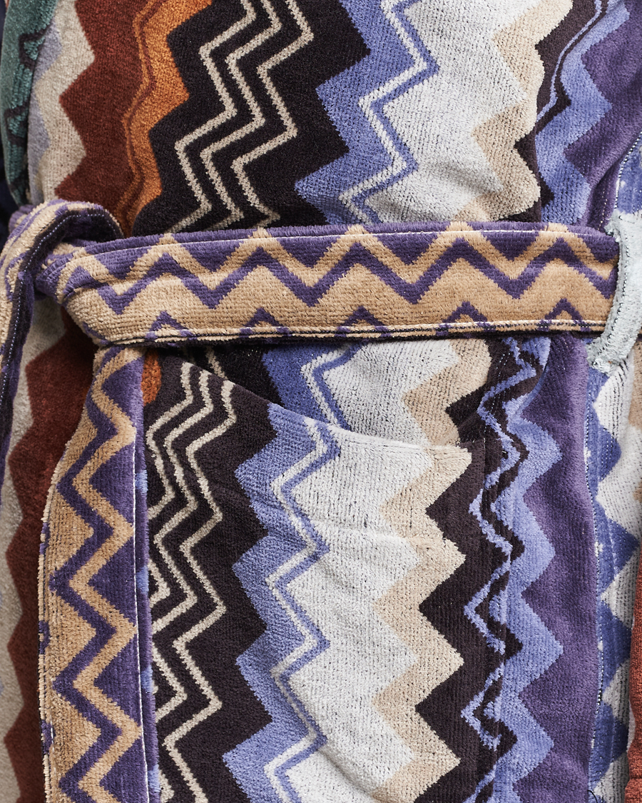 Heren | Pyjama's en gewaden | Missoni Home | Giacomo Bathrobe Verde Multi