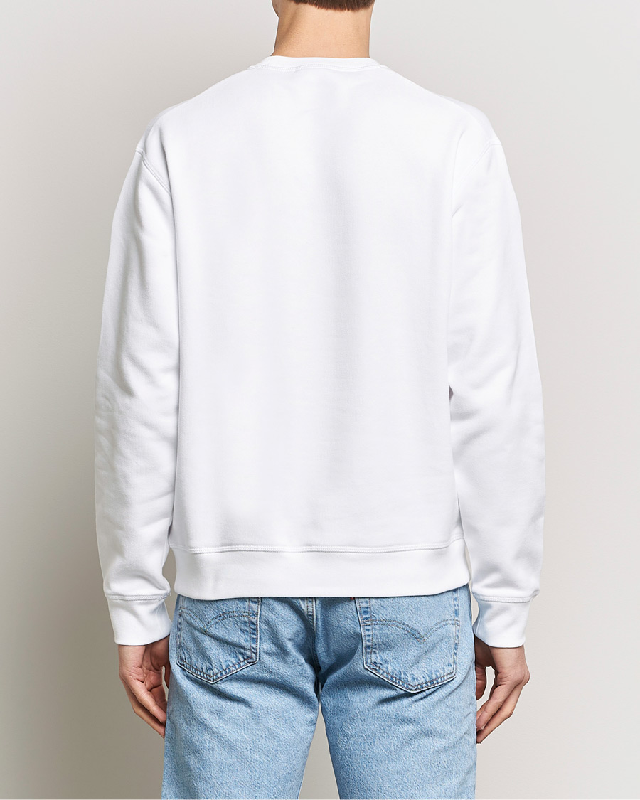 Homme | Pulls Et Tricots | Dsquared2 | Icon Small Logo Crew Neck Sweatshirt White