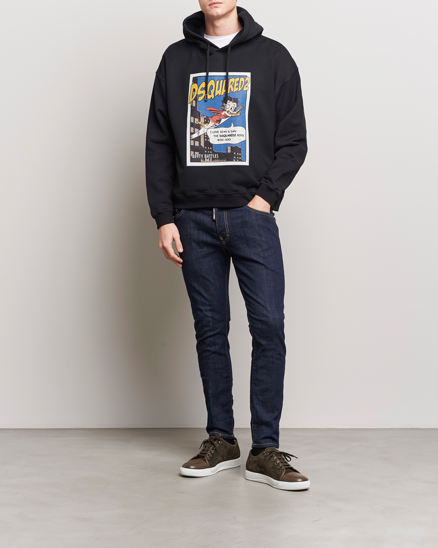 Heren | Jeans | Dsquared2 | Skater Jeans Dark Blue