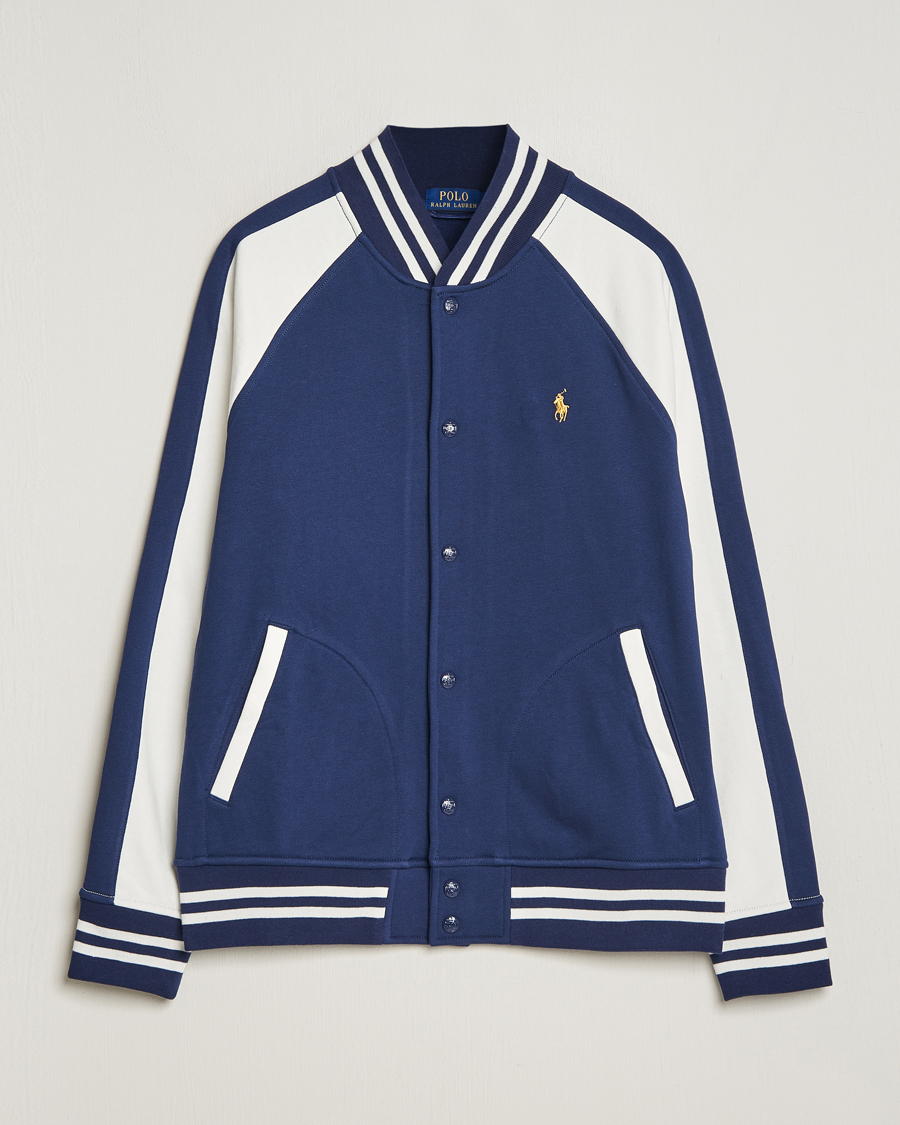 Heren | Jassen | Polo Ralph Lauren | Lunar New Year Fleece Bomber Jacket Dark Cobalt/Nevis
