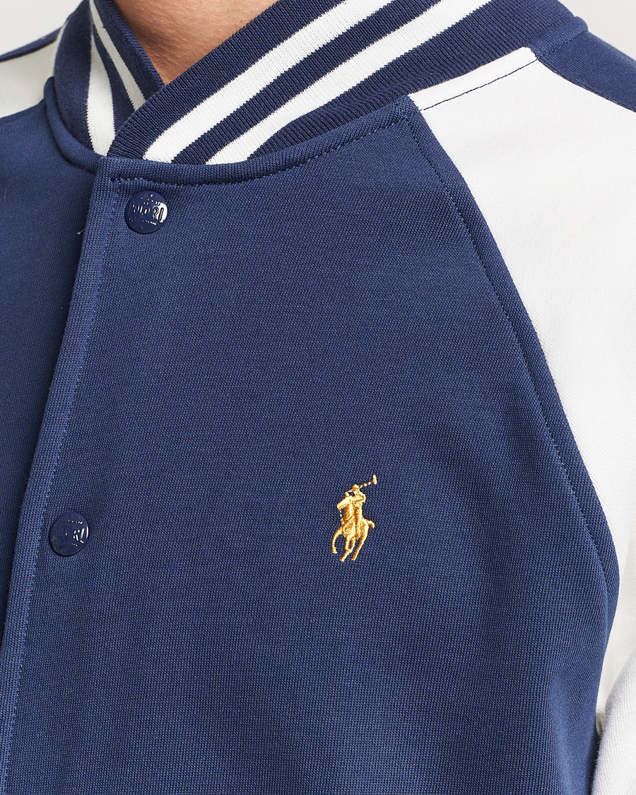Heren | Jassen | Polo Ralph Lauren | Lunar New Year Fleece Bomber Jacket Dark Cobalt/Nevis