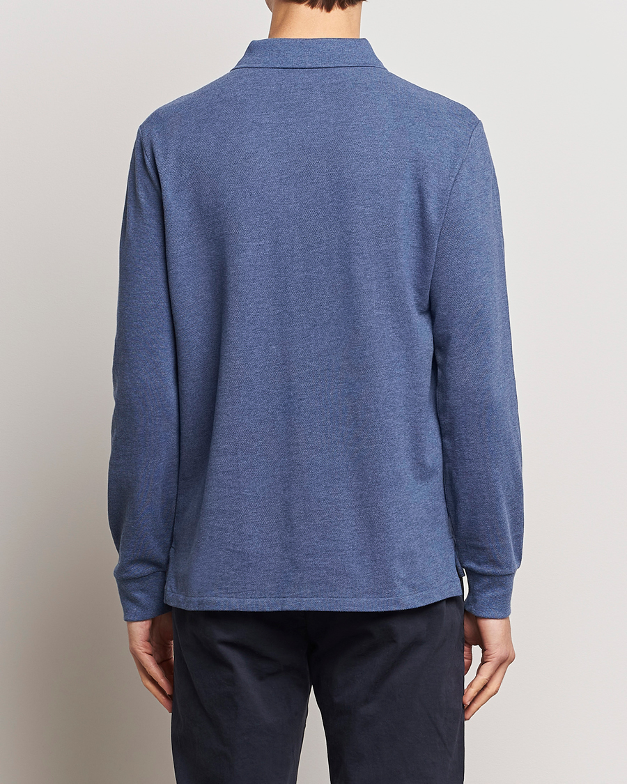 Heren | Truien | Polo Ralph Lauren | Custom Slim Fit Long Sleeve Polo Navy Heather