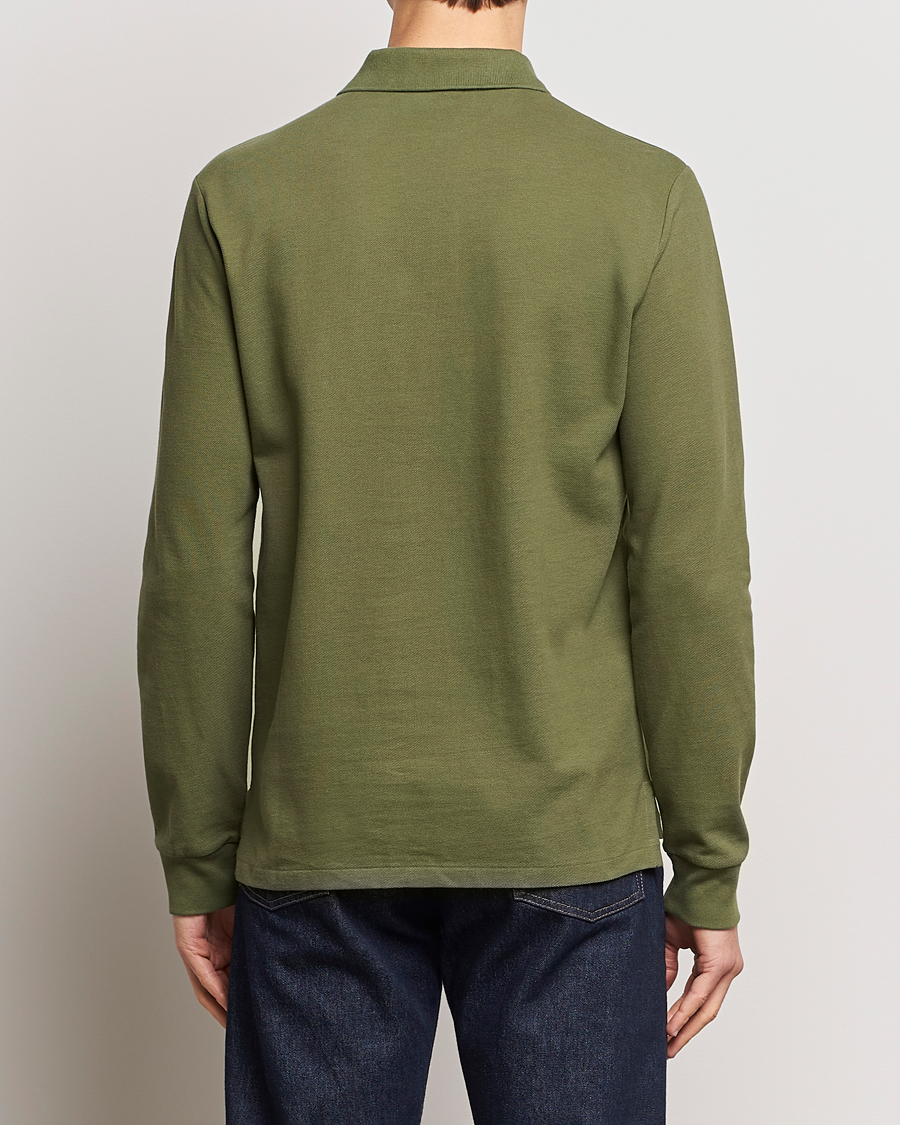 Heren | Truien | Polo Ralph Lauren | Custom Slim Fit Long Sleeve Polo Dark Sage