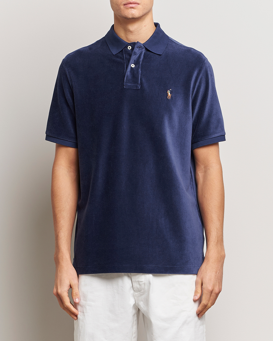 Homme | Polos | Polo Ralph Lauren | Corduroy Polo Newport Navy