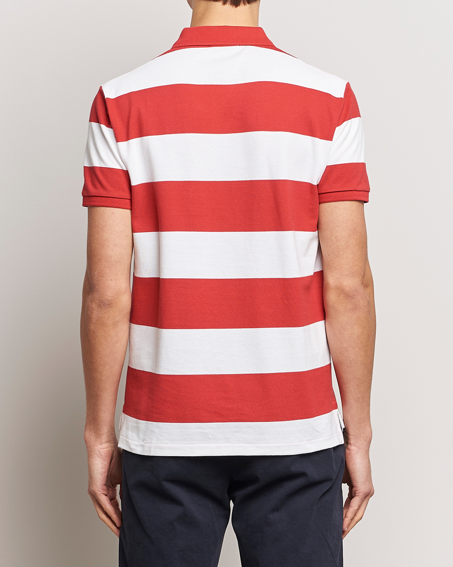 Homme | Polos | Polo Ralph Lauren | Barstriped Polo Post Red/White