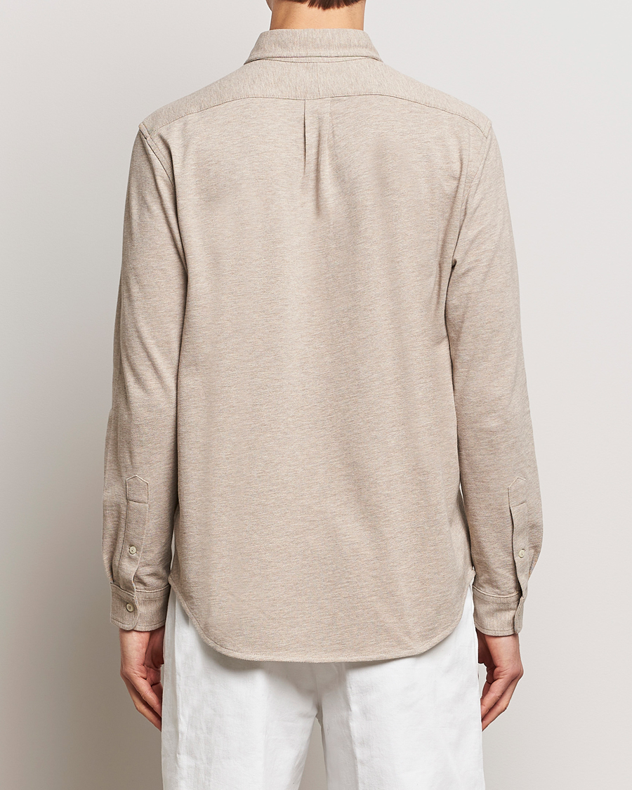 Homme | Chemises | Polo Ralph Lauren | Featherweight Mesh Shirt Tuscan Beige Heather