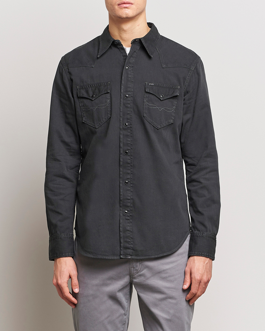 Heren | Overhemden | Polo Ralph Lauren | Western Denim Shirt Black