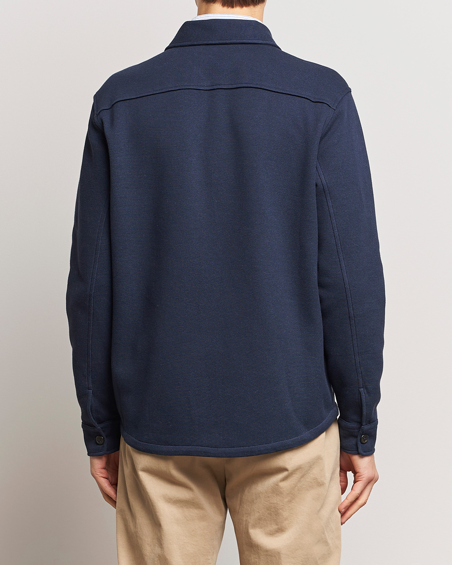 Heren | Overhemden | Polo Ralph Lauren | Double Knit Jacquard Overshirt Aviator Navy