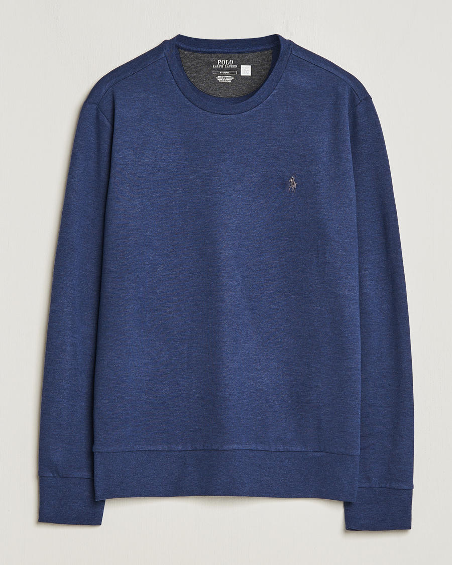 Heren | Truien | Polo Ralph Lauren | Double Knitted Jersey Sweatshirt Navy Heather
