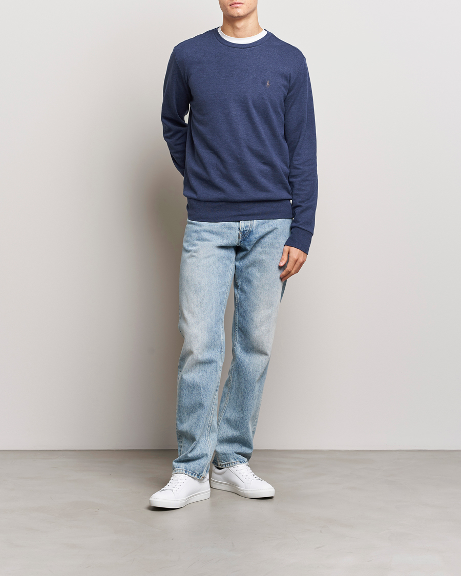 Heren | Truien | Polo Ralph Lauren | Double Knitted Jersey Sweatshirt Navy Heather
