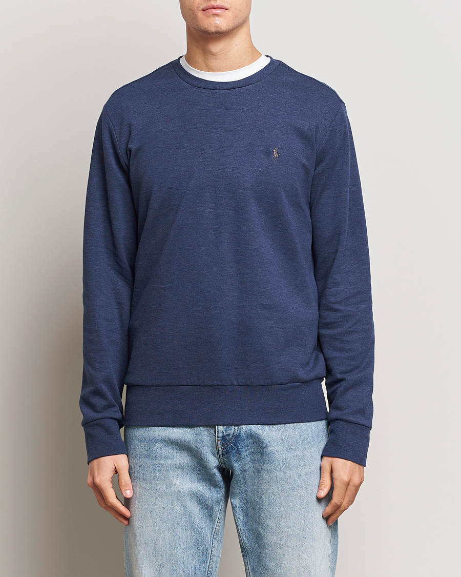 Heren | Truien | Polo Ralph Lauren | Double Knitted Jersey Sweatshirt Navy Heather