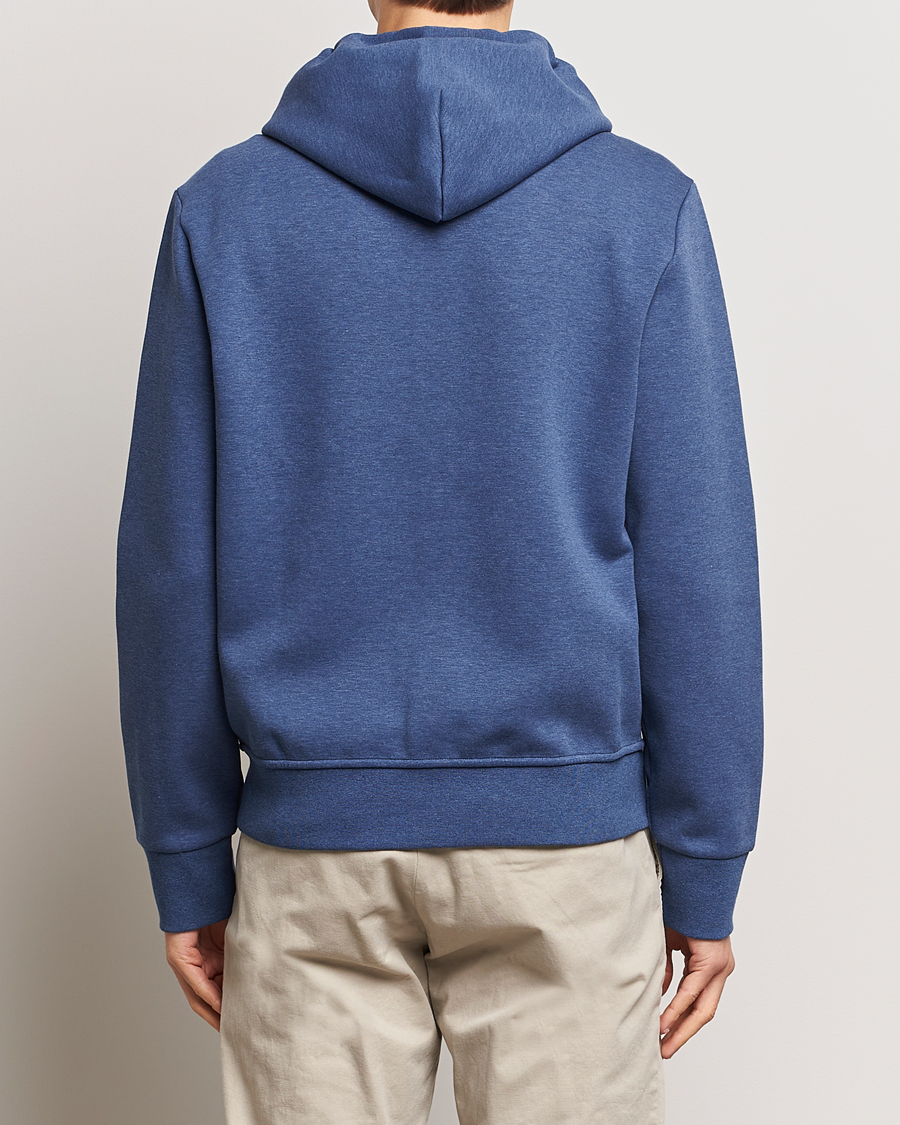 Heren | Truien | Polo Ralph Lauren | Double Knitted Full-Zip Hoodie Blue Heather