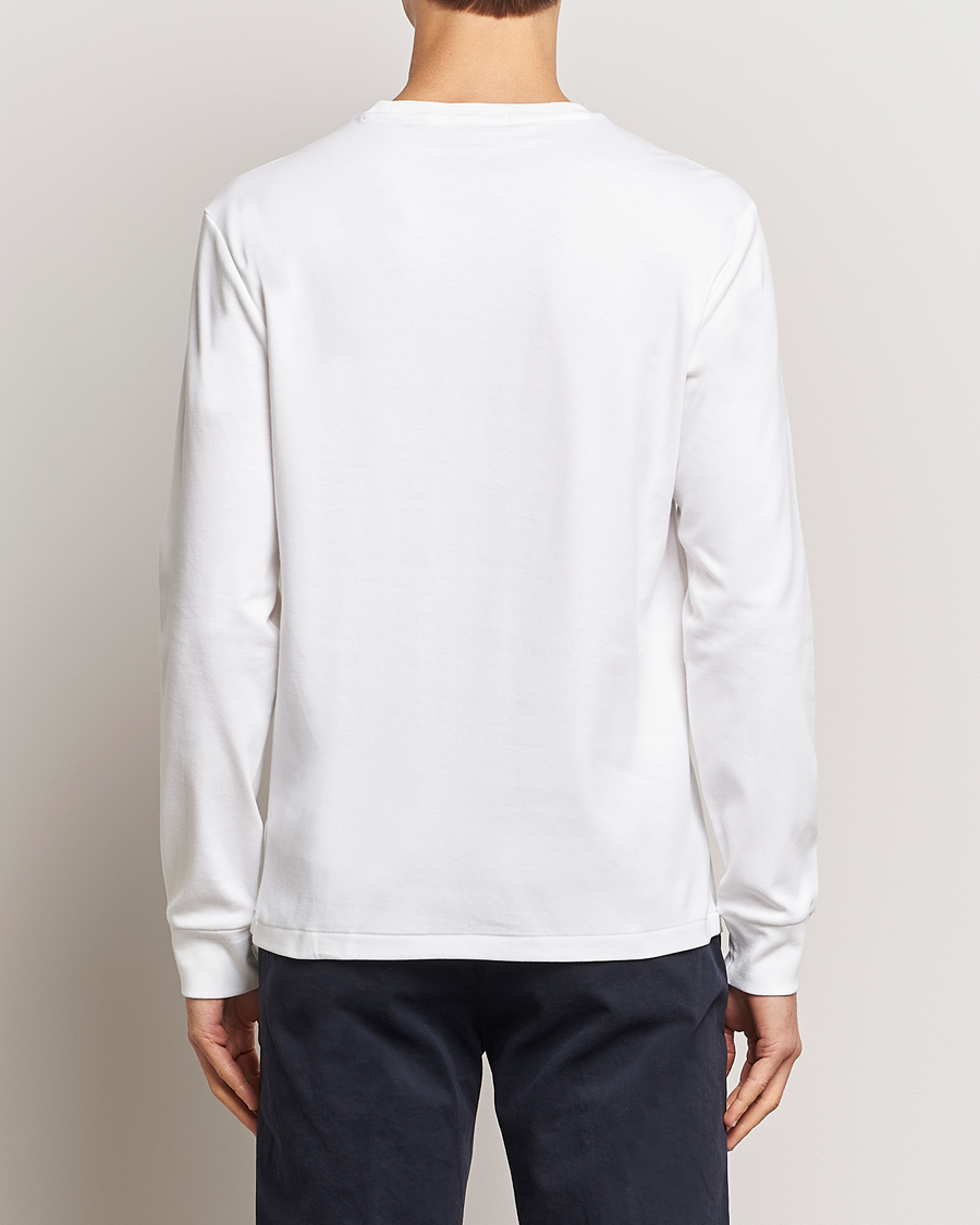 Heren | T-shirts | Polo Ralph Lauren | Luxury Pima Cotton Long Sleeve T-Shirt White