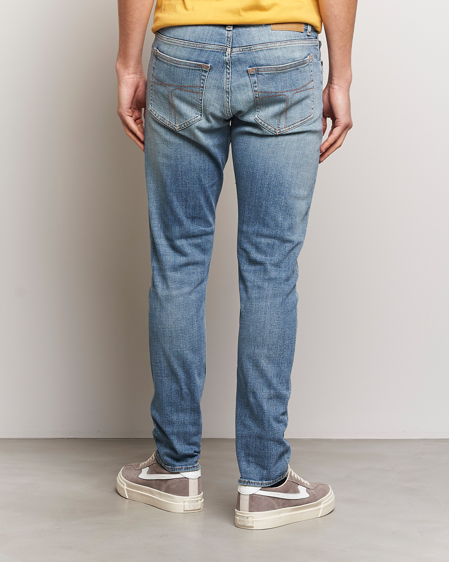 Homme | Jeans | Tiger of Sweden | Evolve Stretch Cotton Jeans Medium Blue