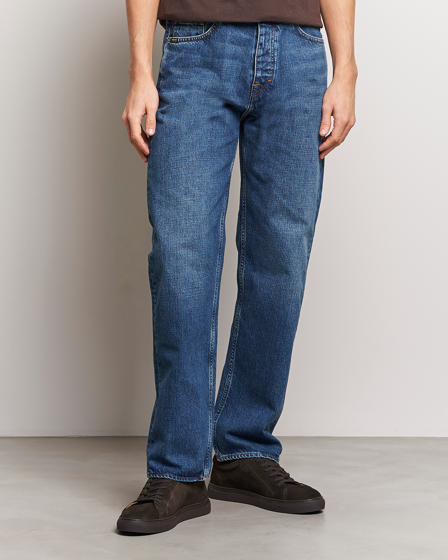Homme | Jeans | Tiger of Sweden | Alec Cotton Jeans Midnight Blue