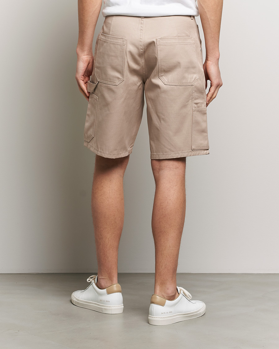 Heren | Korte broek | Filippa K | Workwear Shorts Taupe