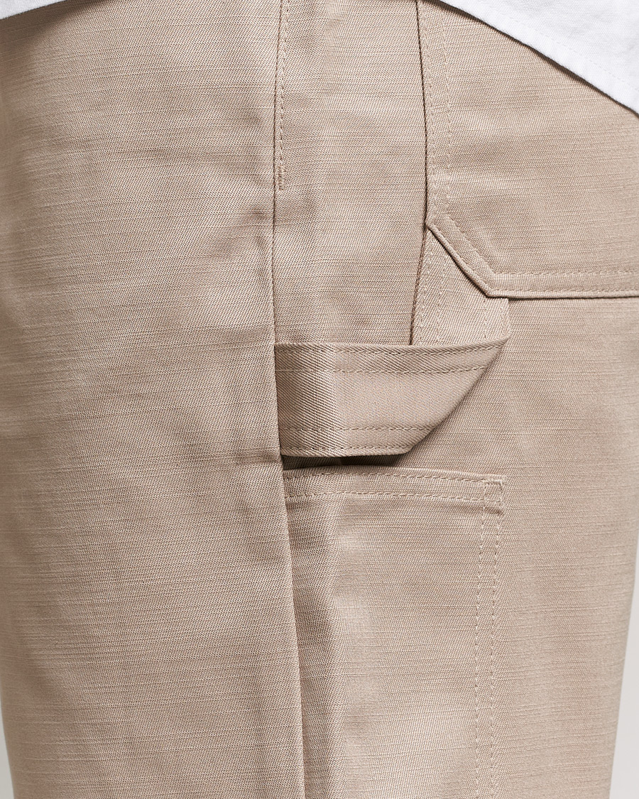 Heren | Korte broek | Filippa K | Workwear Shorts Taupe