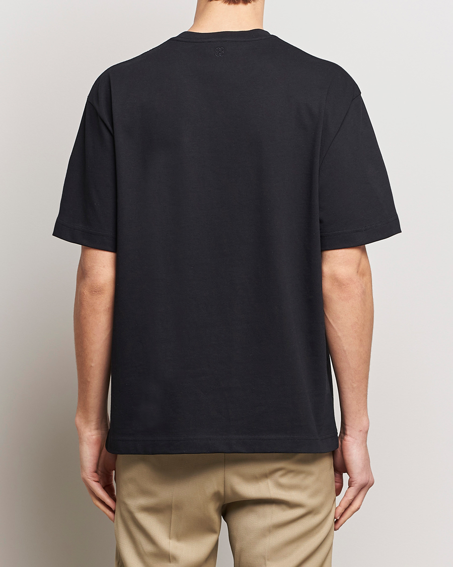 Homme | T-shirts | Filippa K | Heavy Cotton Crew Neck T-Shirt Black