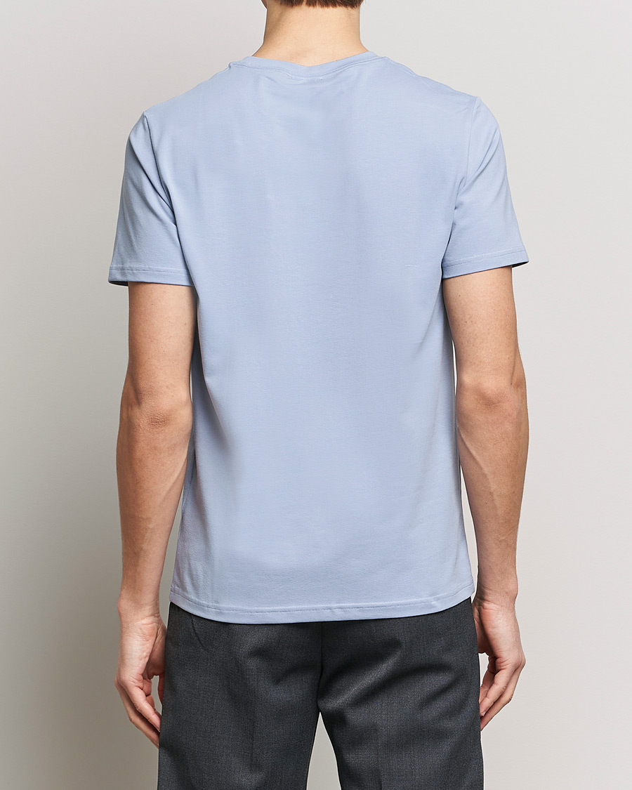 Heren | T-shirts | Filippa K | Soft Lycra T-Shirt Faded Blue