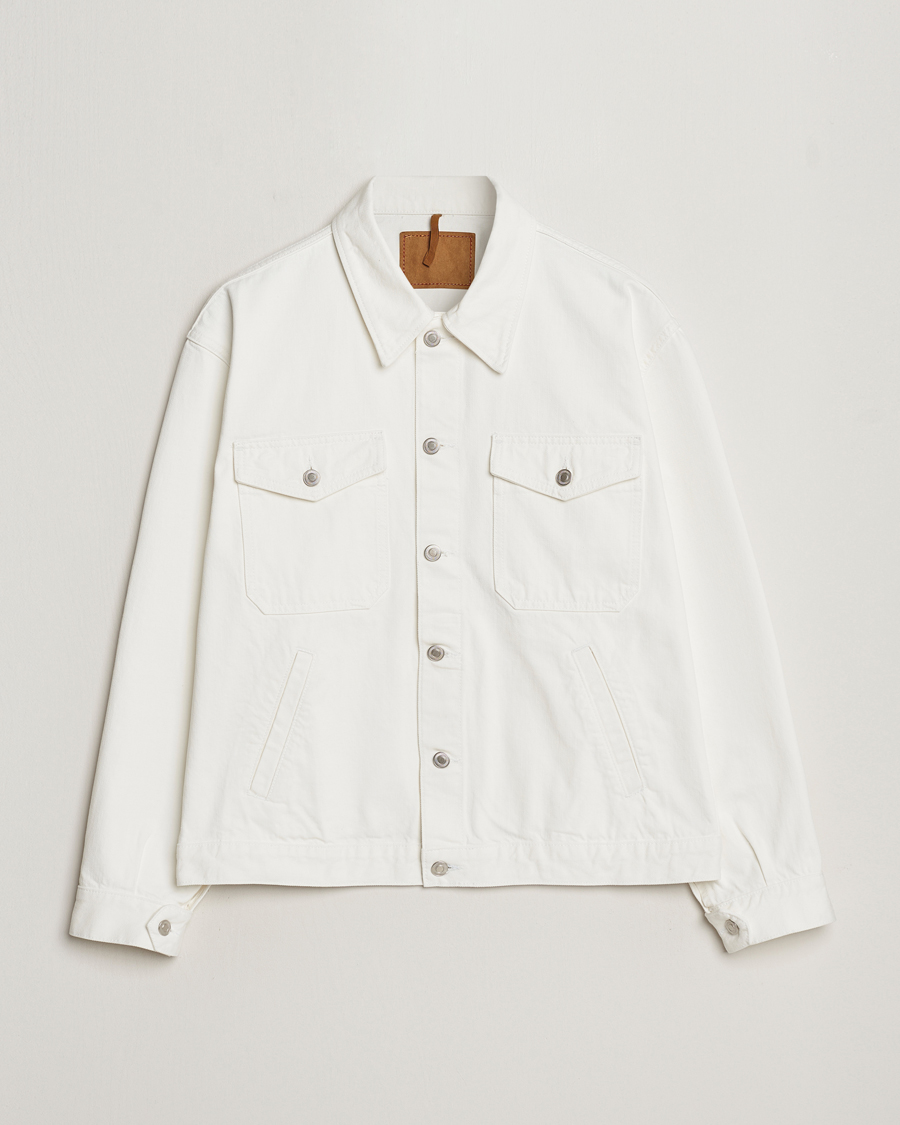 Homme | Manteaux Et Vestes | Jeanerica | Flo Denim Jacket Natural White