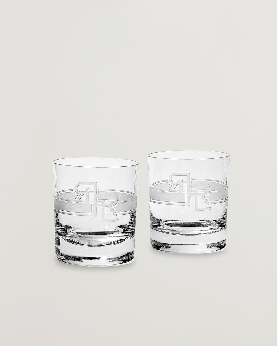 Homme | Pour La Maison | Ralph Lauren Home | Ashton Double-Old-Fashioned Set Clear
