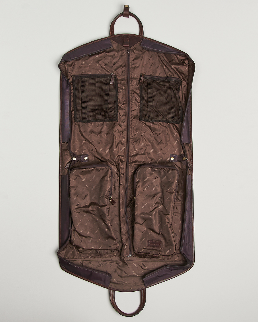 Heren | Tassen | Loake 1880 | London Leather Suit Carrier Brown