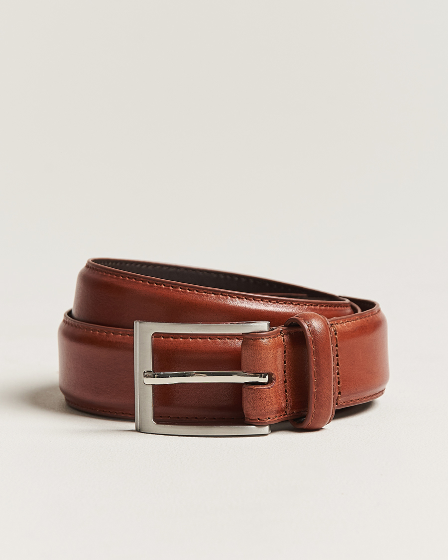 Heren | Riemen | Loake Shoemakers | Philip Leather Belt Mahogany
