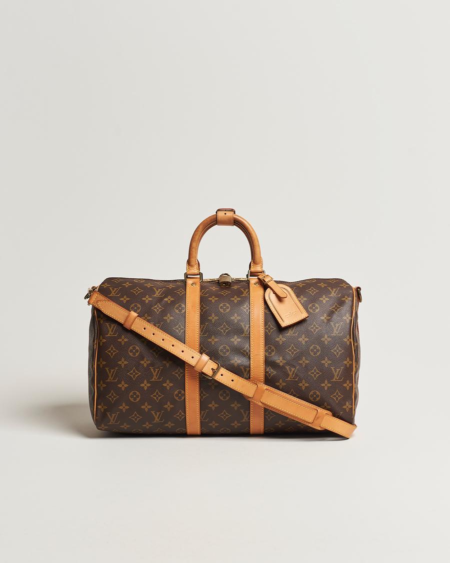 Homme | Louis Vuitton Pre-Owned Keepall Bandoulière 45 Monogram | Louis Vuitton Pre-Owned | Keepall Bandoulière 45 Monogram