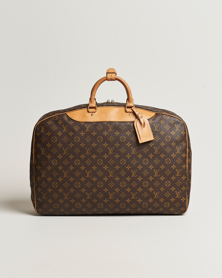 Homme | Louis Vuitton Pre-Owned Alizé 1 Poche Garment Travel Bag Monogram | Louis Vuitton Pre-Owned | Alizé 1 Poche Garment Travel Bag Monogram