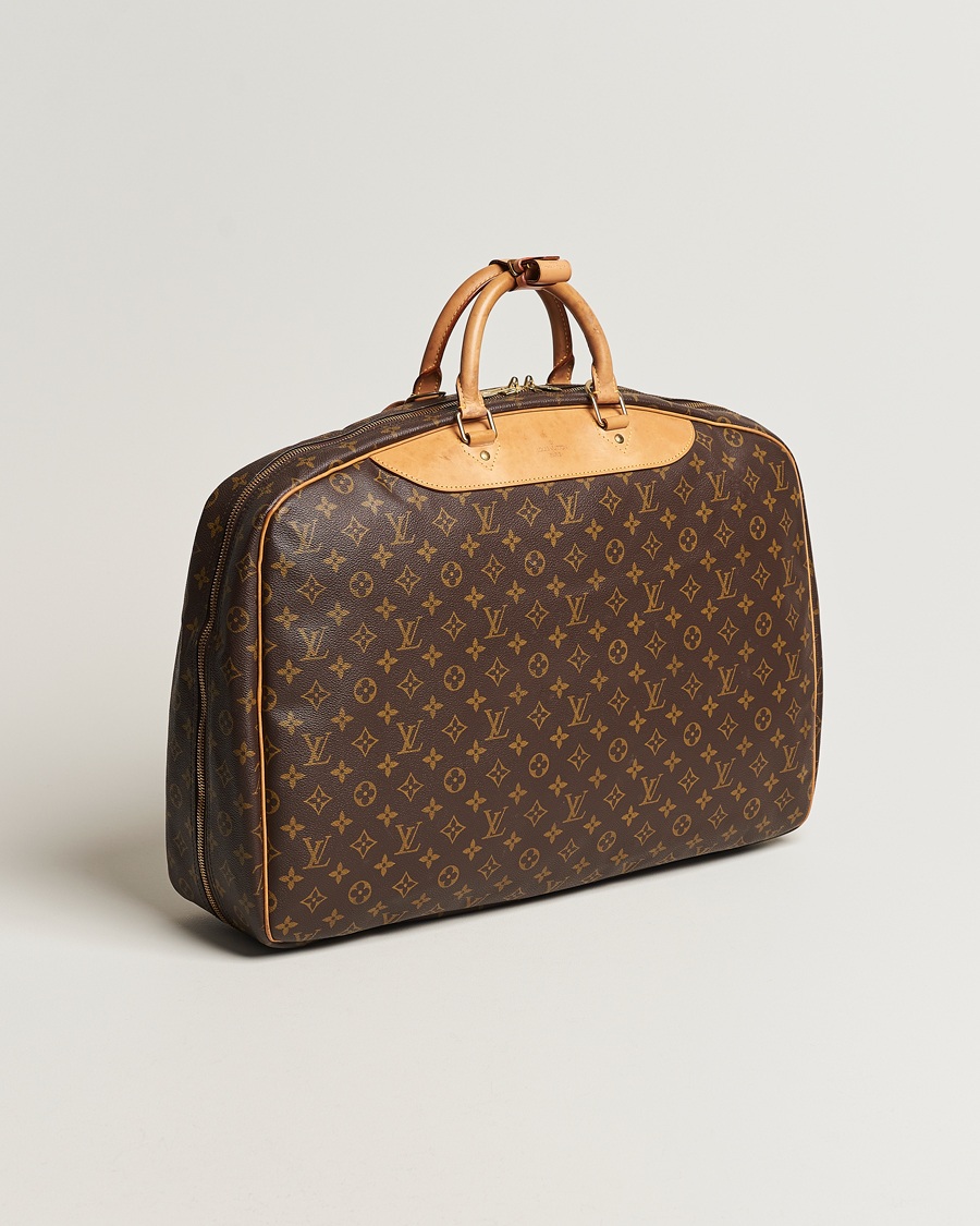 Homme | Louis Vuitton Pre-Owned Alizé 1 Poche Garment Travel Bag Monogram | Louis Vuitton Pre-Owned | Alizé 1 Poche Garment Travel Bag Monogram