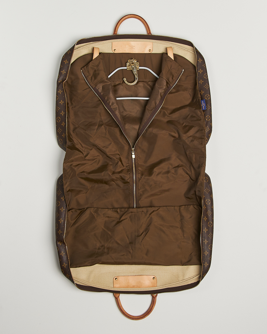 Homme | Louis Vuitton Pre-Owned Alizé 1 Poche Garment Travel Bag Monogram | Louis Vuitton Pre-Owned | Alizé 1 Poche Garment Travel Bag Monogram
