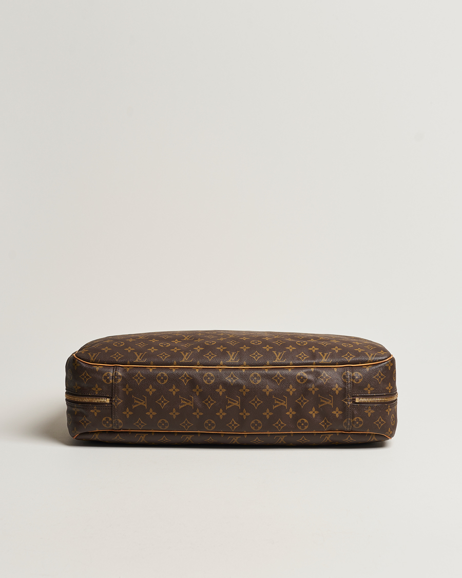 Homme | Louis Vuitton Pre-Owned Alizé 1 Poche Garment Travel Bag Monogram | Louis Vuitton Pre-Owned | Alizé 1 Poche Garment Travel Bag Monogram