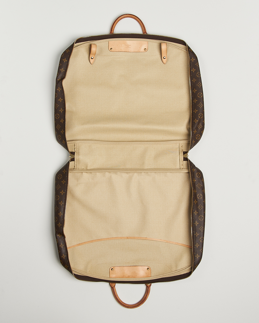 Homme | Louis Vuitton Pre-Owned Alizé 1 Poche Garment Travel Bag Monogram | Louis Vuitton Pre-Owned | Alizé 1 Poche Garment Travel Bag Monogram