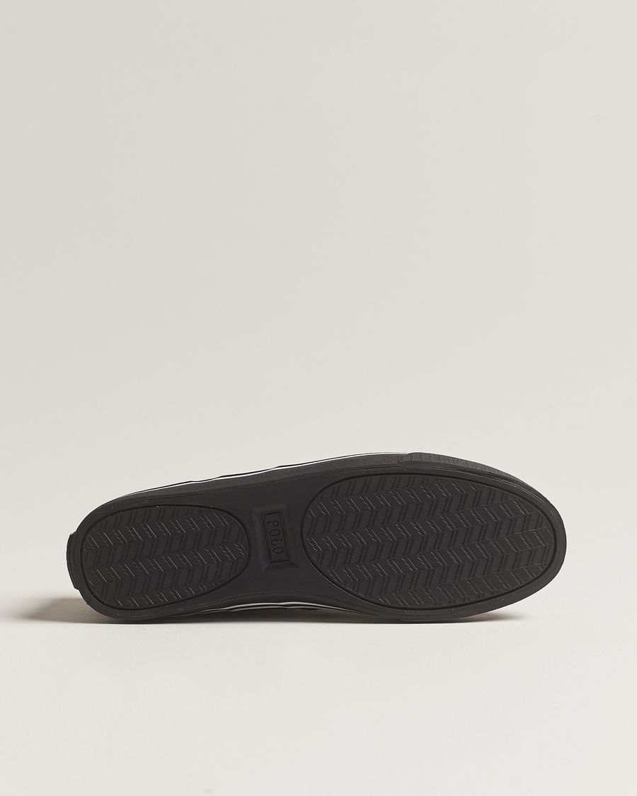 Homme | Polo Ralph Lauren Hanford Leather Sneaker Black | Polo Ralph Lauren | Hanford Leather Sneaker Black