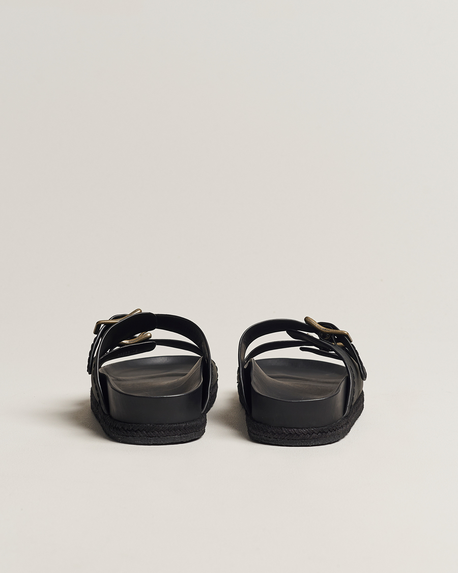 Homme | Polo Ralph Lauren Turbach Leather Sandals Black | Polo Ralph Lauren | Turbach Leather Sandals Black