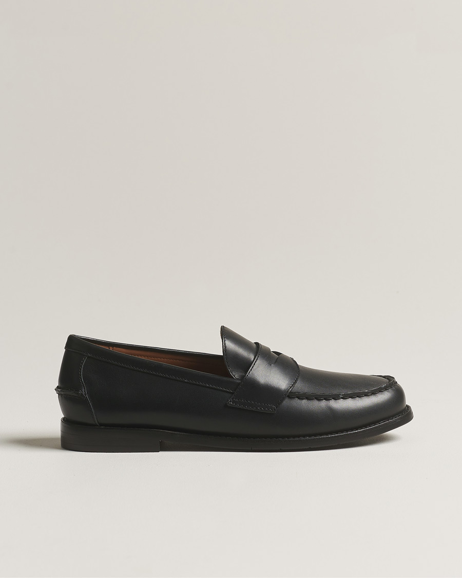 Heren | Instappers | Polo Ralph Lauren | Leather Penny Loafer Black