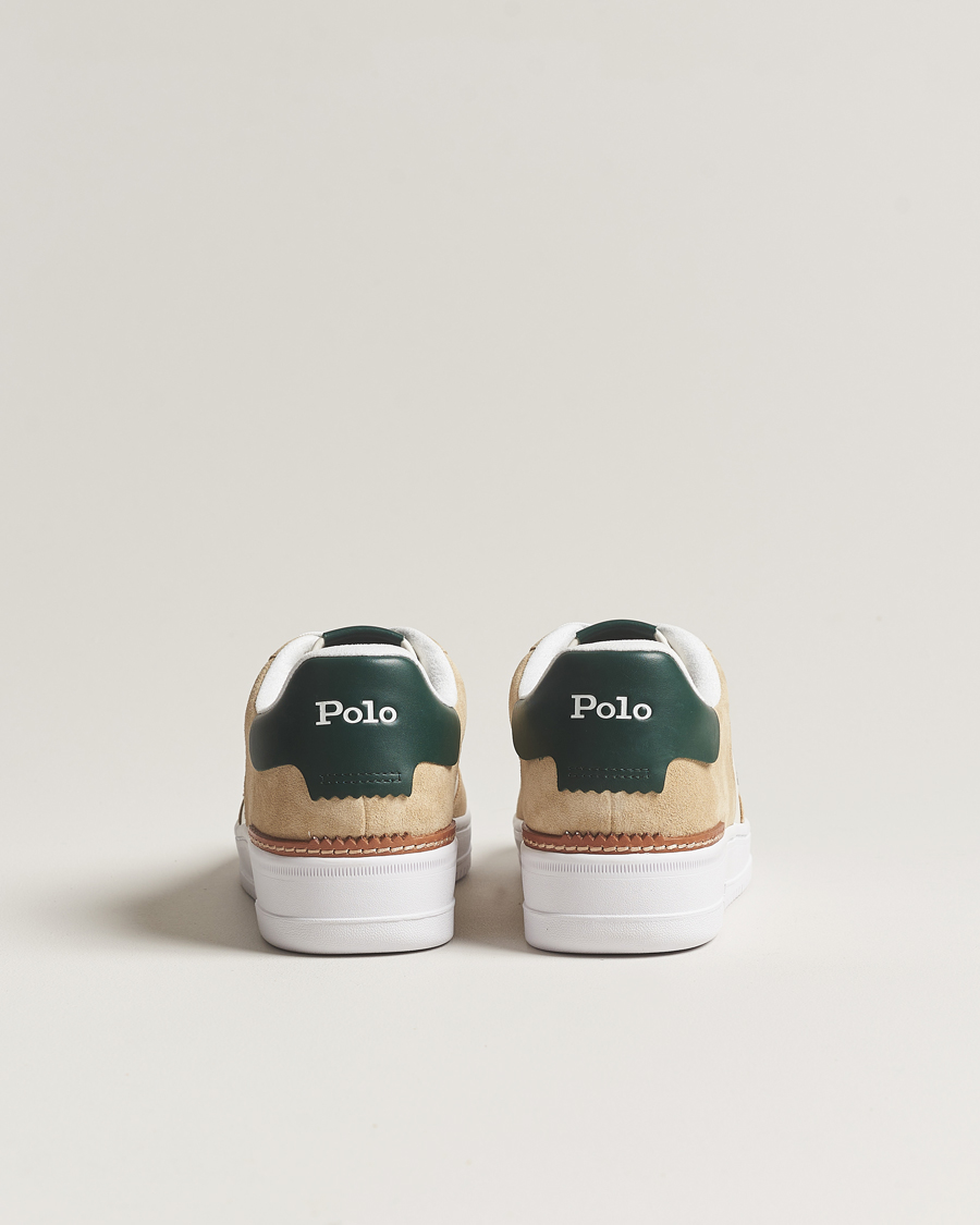 Homme | Polo Ralph Lauren Masters Court Leather/Suede Sneaker White | Polo Ralph Lauren | Masters Court Leather/Suede Sneaker White