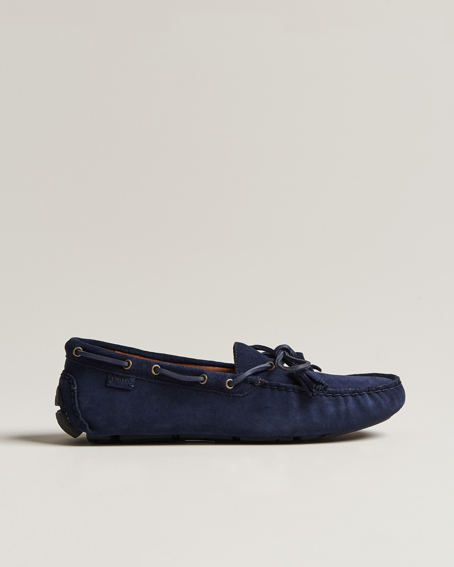 Heren | Mocassins | Polo Ralph Lauren | Anders Suede Car Shoe Hunter Navy
