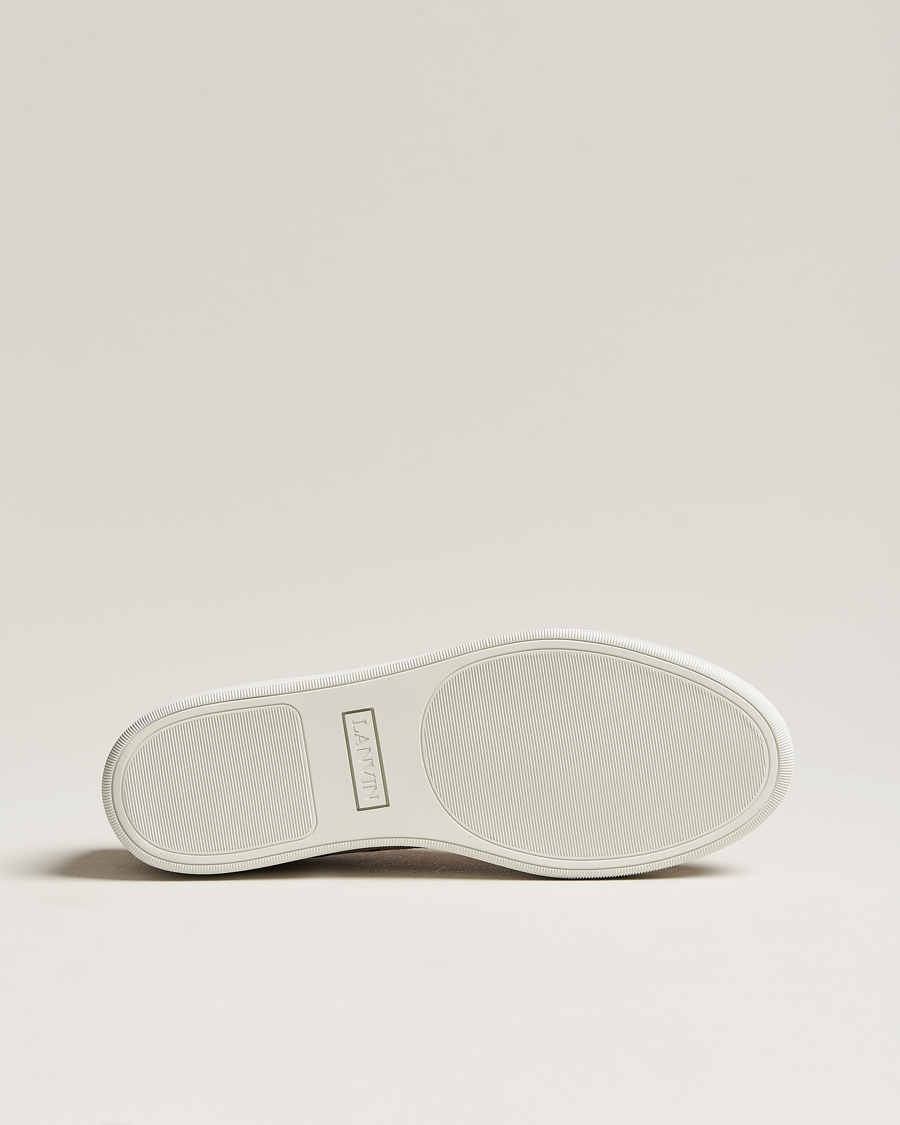 Homme | Lanvin Nappa Cap Toe Sneaker Beige | Lanvin | Nappa Cap Toe Sneaker Beige