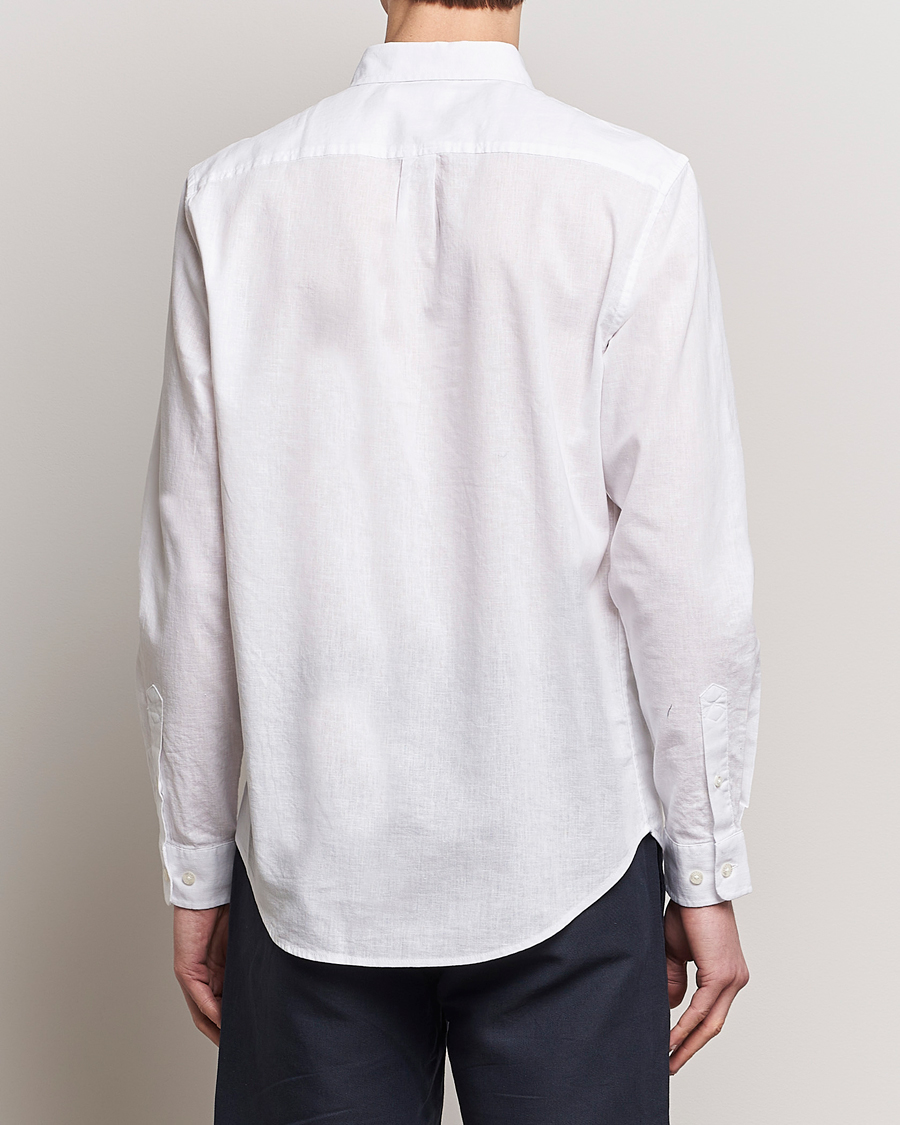 Homme | Chemises | Samsøe Samsøe | Liam Linen/Cotton Shirt White