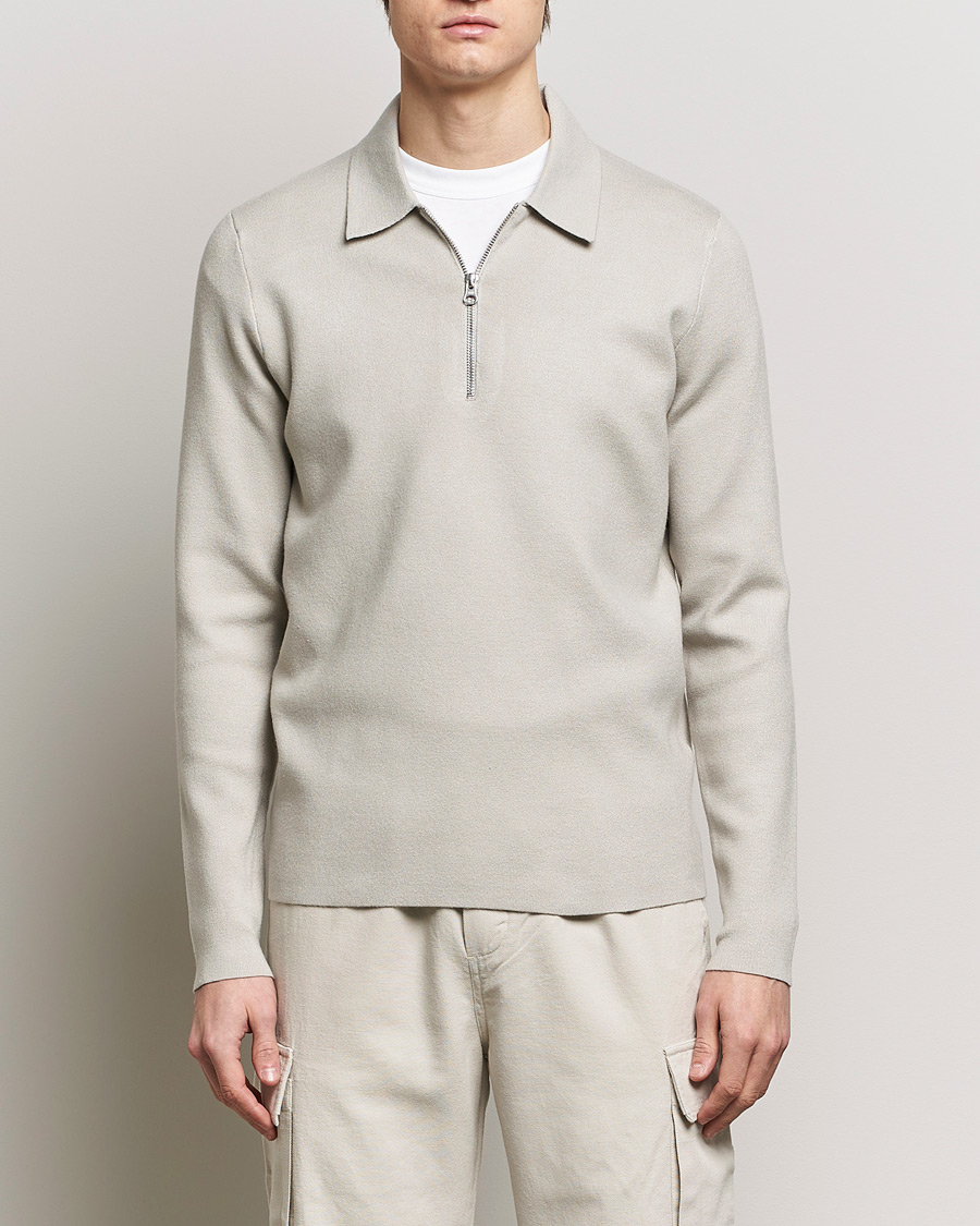 Homme | Pulls Et Tricots | Samsøe Samsøe | Guna Half Zip Moonstruck