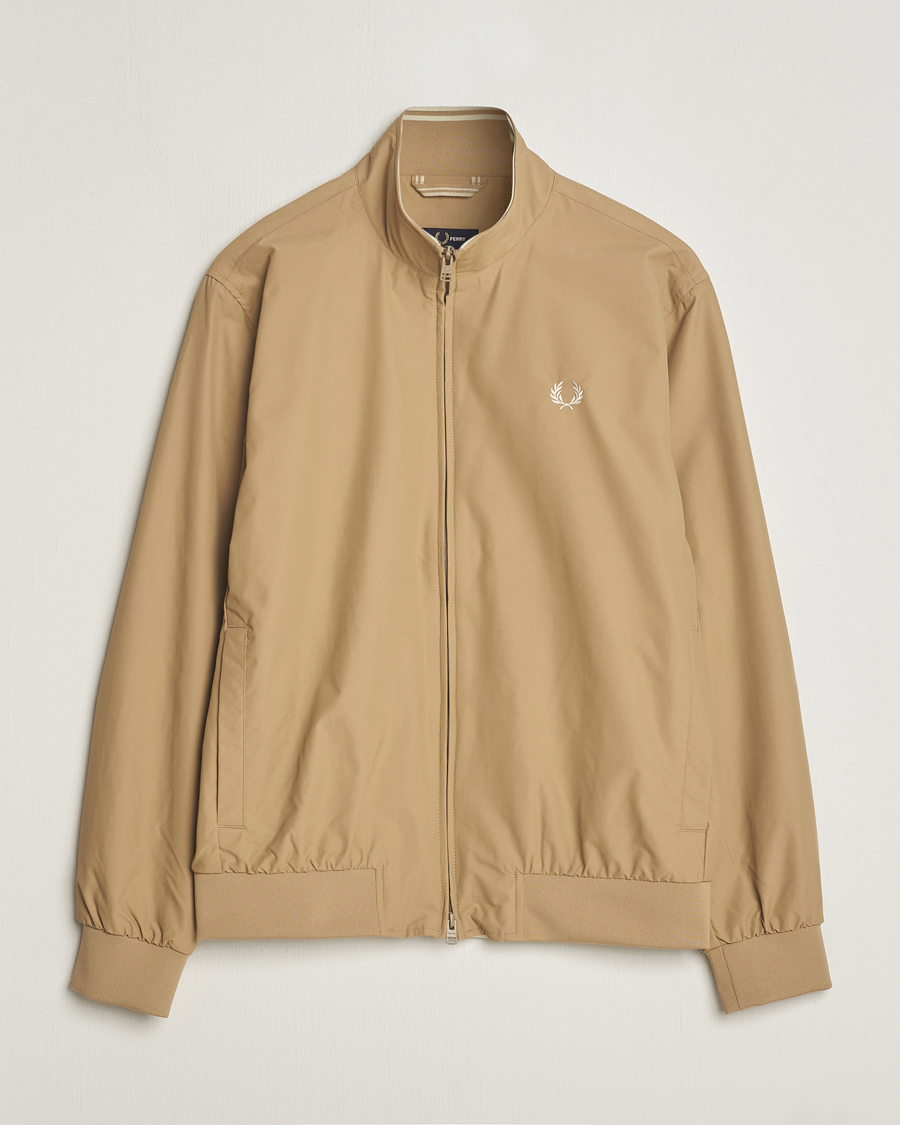 Homme | Manteaux Et Vestes | Fred Perry | Brentham Jacket Warm Stone