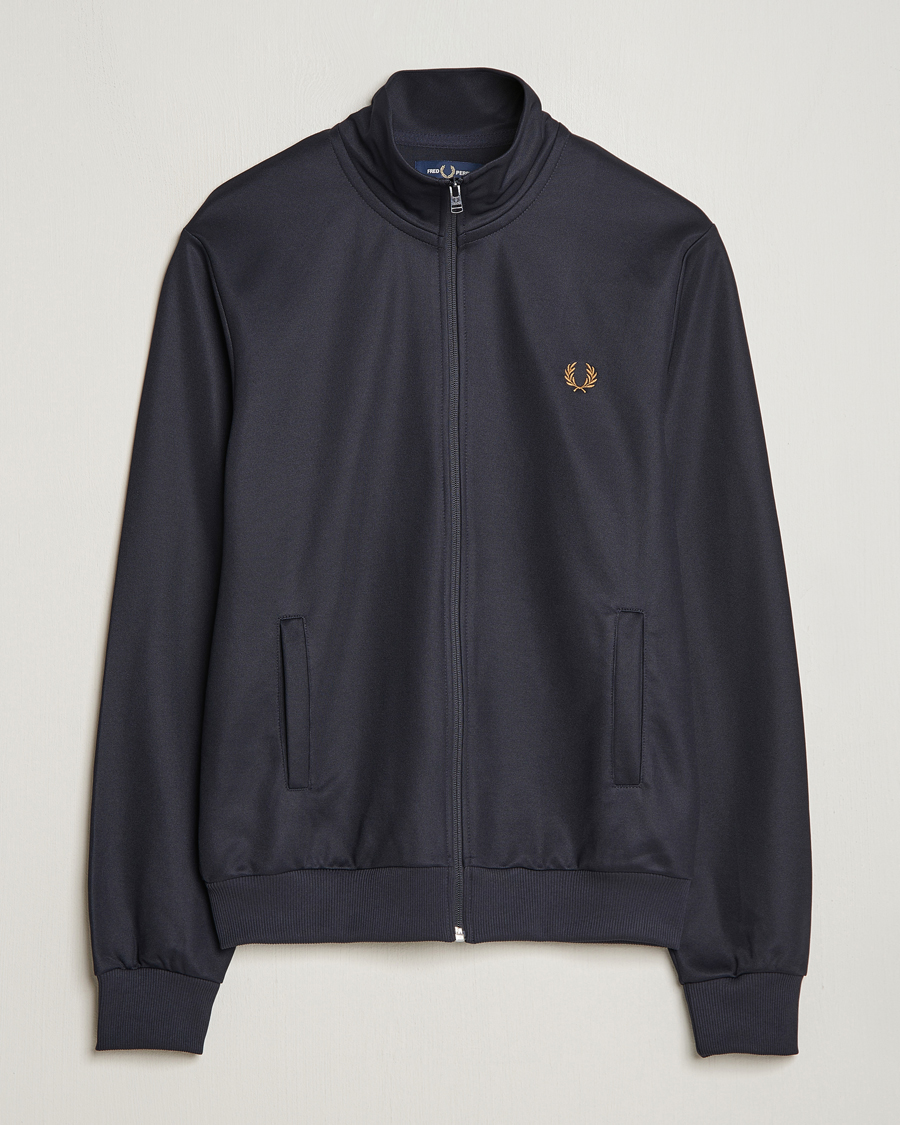 Homme | Pulls Et Tricots | Fred Perry | Track Jacket Navy