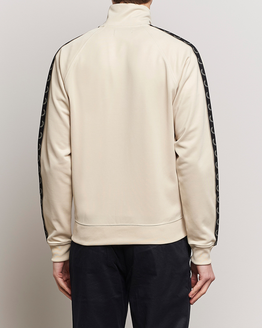 Heren | Truien | Fred Perry | Taped Track Jacket Oatmeal