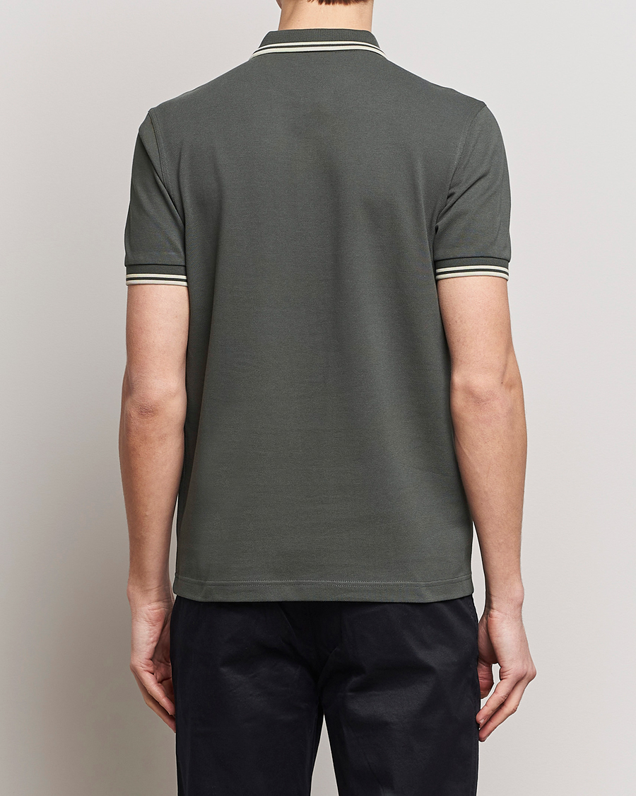 Homme | Polos | Fred Perry | Twin Tipped Polo Shirt Field Green