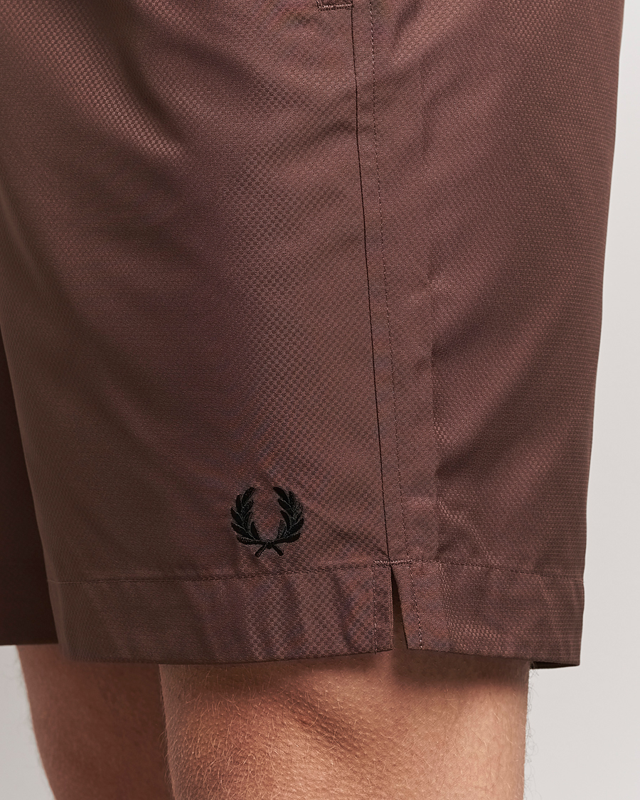 Homme | Maillots De Bain | Fred Perry | Classic Swimshorts Brick Red