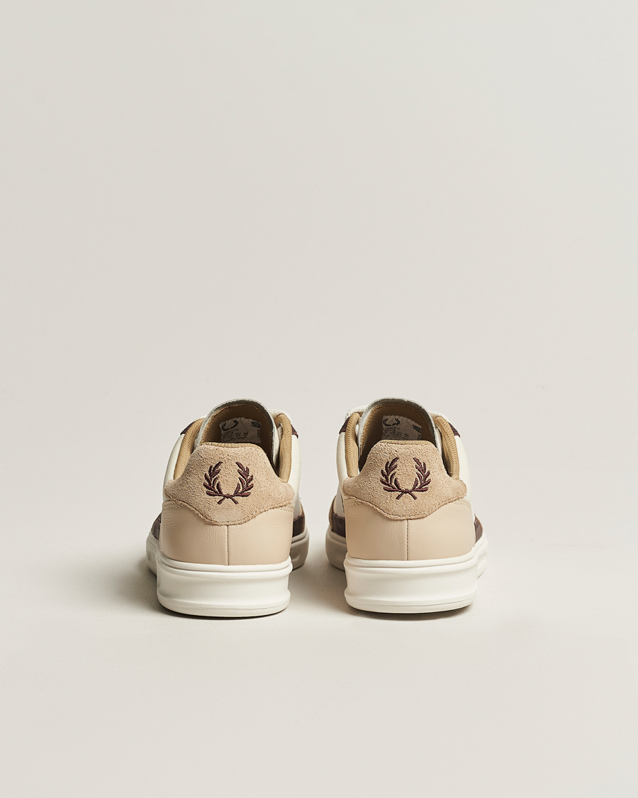 Homme | Fred Perry B440 Sneaker White/Beige | Fred Perry | B440 Sneaker White/Beige